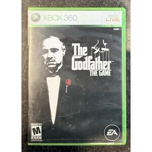 The Godfather: The Game (Microsoft Xbox 360, 2006) Game, Case, Manual, No Map